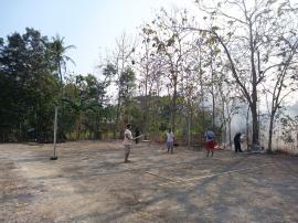 Jum'at Bersih Persiapan Turnamen Voli